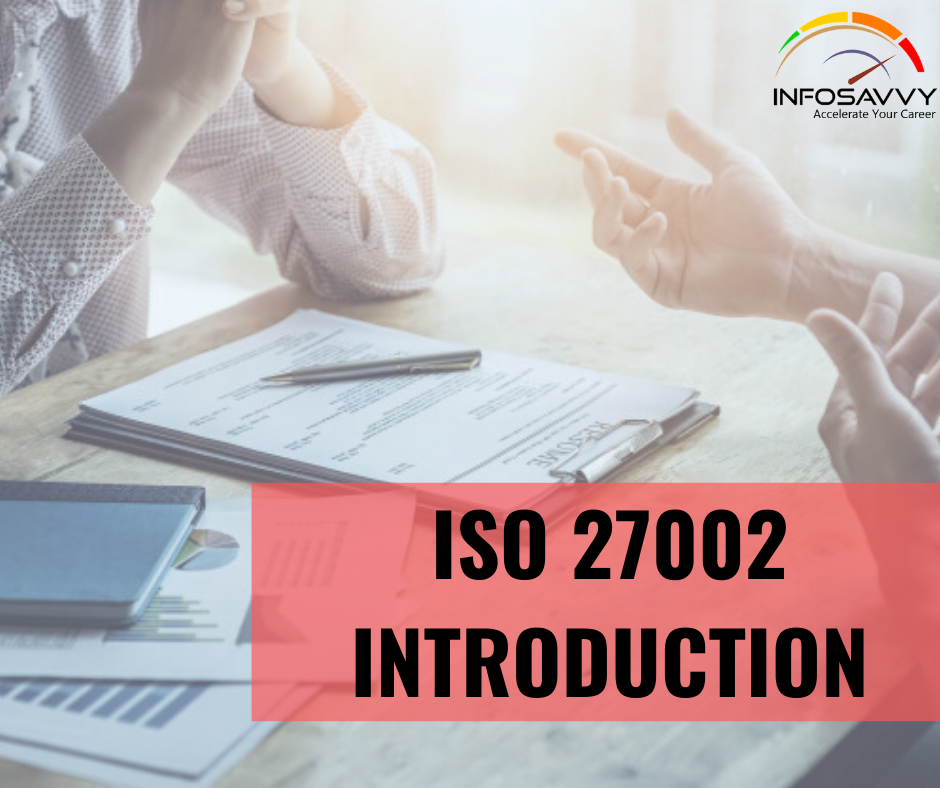 ISO 27002- INTRODUCTION