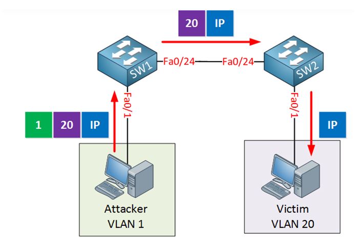 Voice vlan. Тегированный влан. VLAN hopping. Схема VLAN. Тегирование VLAN.
